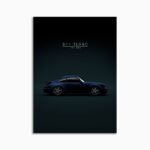 Digital Download - porsche 964 turbo 1993 Blue