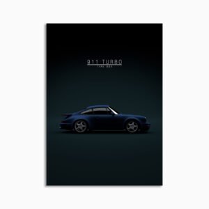 Digital Download - Set 11 - 825 porsche 964 turbo 1993 Blue