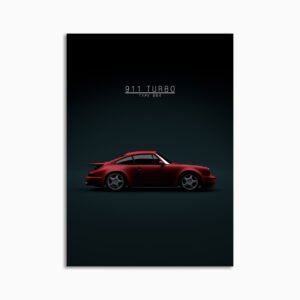 Digital Download - Set 11 - 825 porsche 964 turbo 1993 Red
