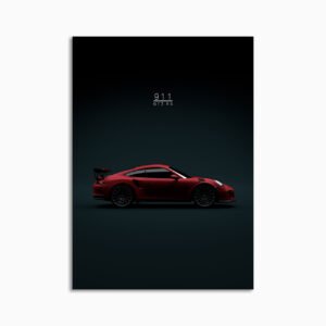 Digital Download - Set 11 - 826 2016 Carrera 911 GT3 RS Red