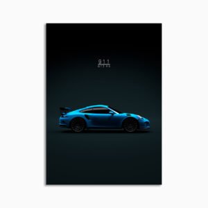 Digital Download - Set 11 - 828 2016 Carrera 911 GT3 RS Blue