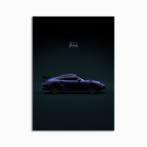 Digital Download - Set 11 - 829 2016 Carrera 911 GT3 RS Purple