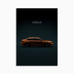 Digital Download - Set 11 - 831 Honda Civic SI 2022 Orange