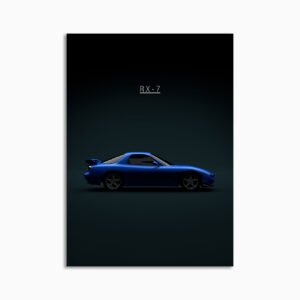 Digital Download - Set 11 - 839 Mazda RX-7 1999 - Blue