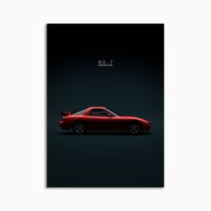 Digital Download - Set 11 - 839 Mazda RX-7 1999 - Red