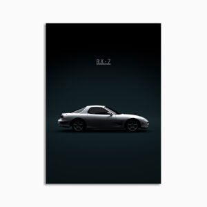 Digital Download - Set 11 - 842 1997 Mazda RX-7 - White