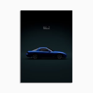 Digital Download - Set 11 - 843 1997 Mazda RX-7 - Blue