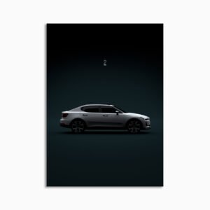 Digital Download - Set 11 - 855 Volvo Polestar 2 2020 - White