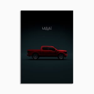 Digital Download - Set 12 - 862 Ford F-150 Lariat 2021 Red