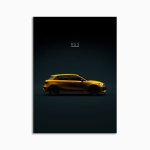Digital Download - Set 12 - 864 Audi RS3 Sportback 2021 8Y Yellow