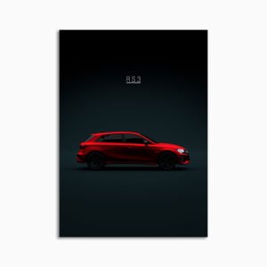 Digital Download - Set 12 - 865 Audi RS3 Sportback 2021 8Y Red