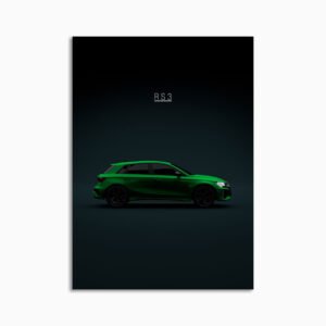 Digital Download - Set 12 - 867 Audi RS3 Sportback 2021 8Y Green