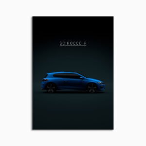 Digital Download - Set 12 - 868 2015 VW Scirocco R - Blue