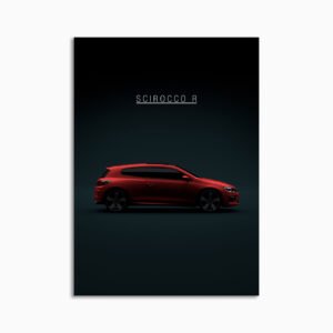 Digital Download - Set 12 - 868 2015 VW Scirocco R - Red