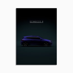 Digital Download - Set 12 - 868 2015 VW Scirocco R - Violet