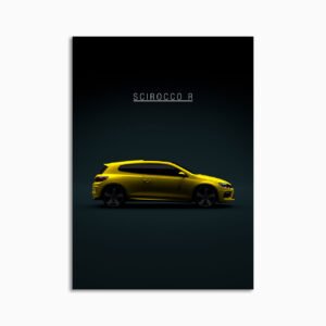 Digital Download - Set 12 - 868 2015 VW Scirocco R - Yellow