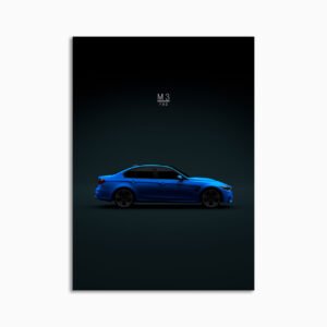 Digital Download - Set 12 - 874 BMW M3 F30 Sedan 2015 - Blue