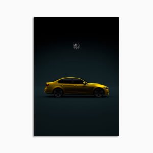 Digital Download - Set 12 - 874 BMW M3 F30 Sedan 2015 - Gold