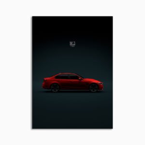 Digital Download - Set 12 - 874 BMW M3 F30 Sedan 2015 - Red