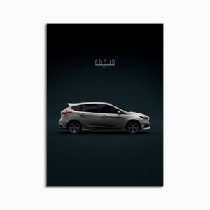 Digital Download - Set 12 - 879 Ford Focus Mk III ST 2017 - White