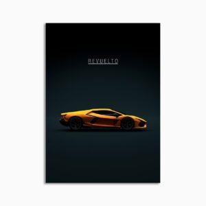 Digital Download - Set 12 - 883 Lamborghini Revuelto 2023 - Orange