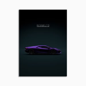 Digital Download - Set 12 - 884 Lamborghini Revuelto 2023 - Violet - Viola Pasifae