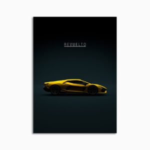 Digital Download - Set 12 - 885 Lamborghini Revuelto 2023 - Yellow - Giallo