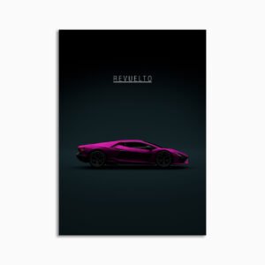 Digital Download - Set 12 - 887 Lamborghini Revuelto 2023 - Violet - Viola Rubus -