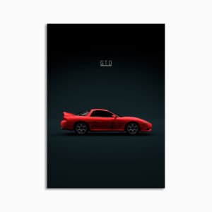 Digital Download - Set 12 - 891 1997 Mitsubishi GTO Red