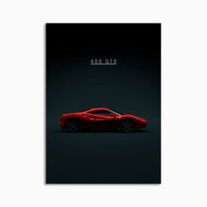 Digital Download - Set 13 - 927 Ferrari 488 GTB 2016 - Red