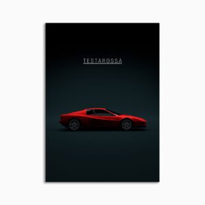Digital Download - Set 13 - 930 Ferrari Testarossa 1984 Red