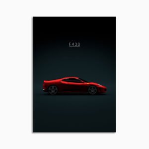 Digital Download - Set 13 - 932 2004 ferrari f430 Red