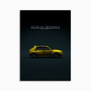 Digital Download - Set 14 - 955 Lancia Delta Integrale Evo II Yellow