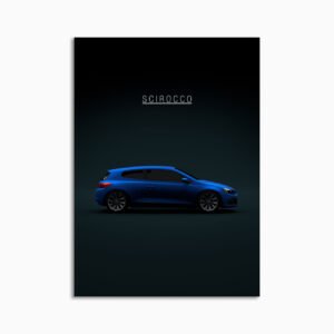 Digital Download - Set 14 - 971 2009 Volkswagen Scirocco Rising Blue