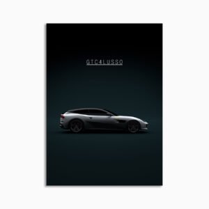 Digital Download - Set 14 - 977 Ferrari GTC4 Lusso 2017 white and black