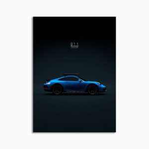 Digital Download - Set 14 - 985 Porsche 911 Dakar 2023 - Shark Blue