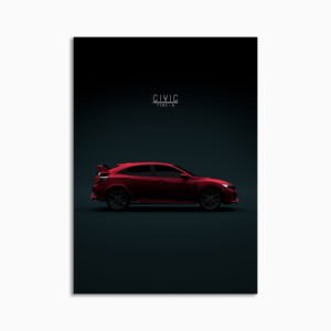 Digital Download - Set 14 - 999 Honda Civic Type R 2018 FK8 red