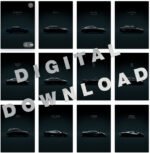 Minimalist Car Designs - Digital Download - Set 18