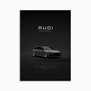 Digital Download - Set 20 - Audi RS6 2021 - Front - Grey