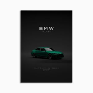 Digital Download - Set 20 - BMW M3 G80 2021 - Front - Green