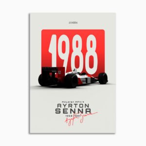 Digital Download - McLaren MP4/4 - Ayrton Senna - Back