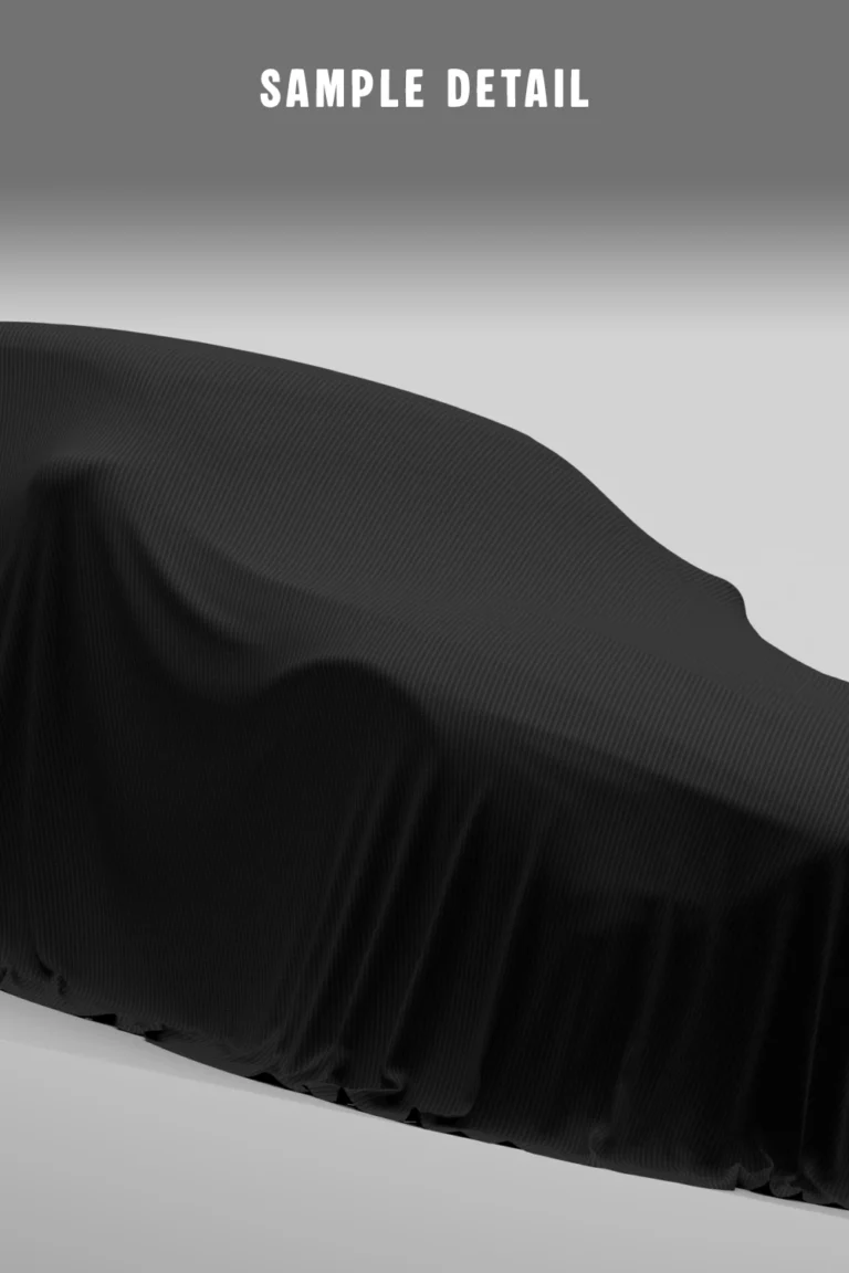 custom minimalist car side poster white (copy)