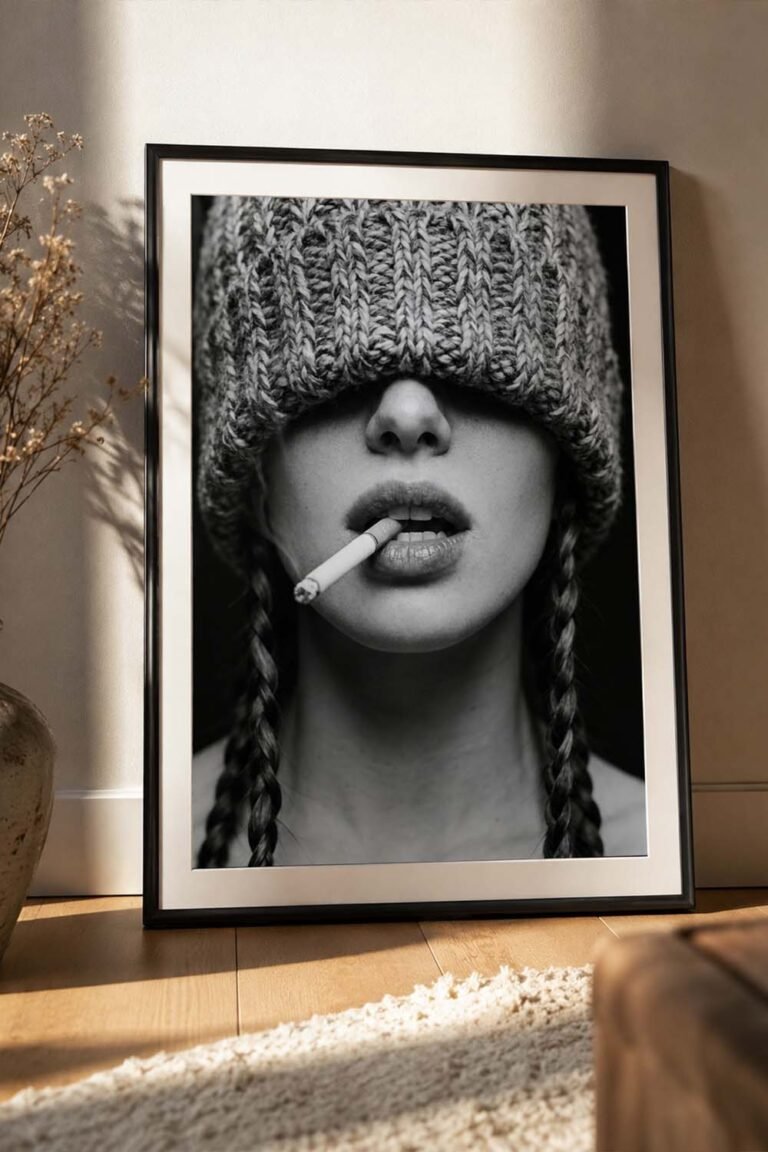 portrait smoke wall art with something else over here to see how the title will fit in this box