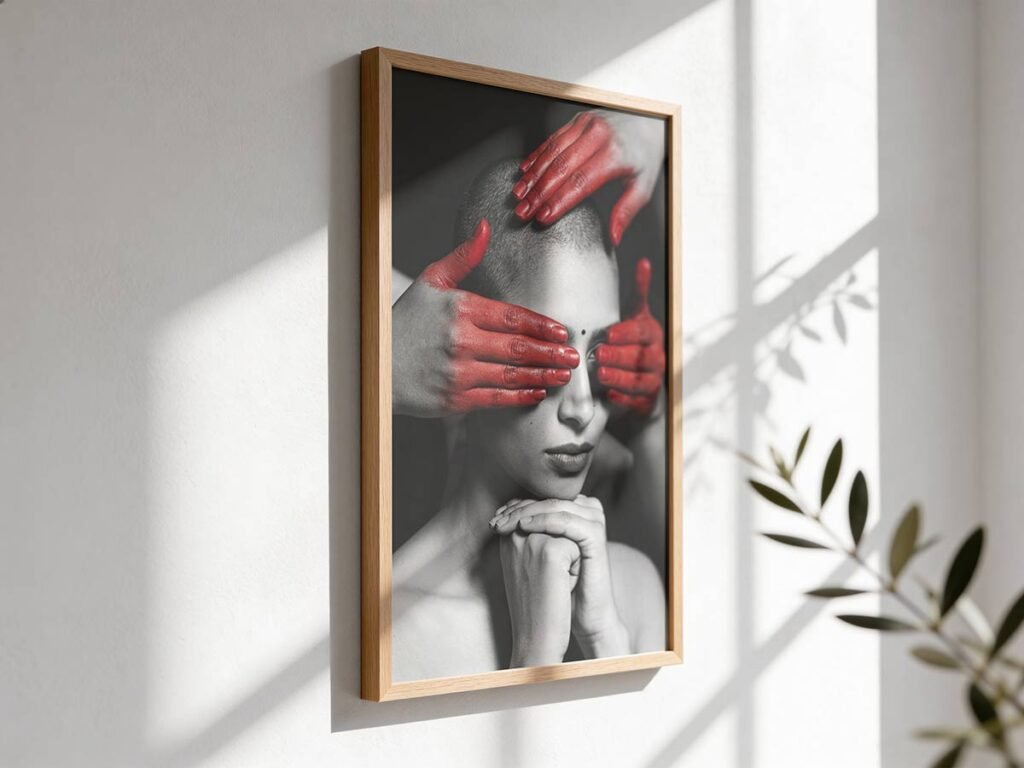 on the wall