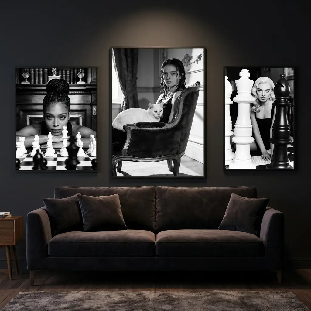 the cinematic lounge wall