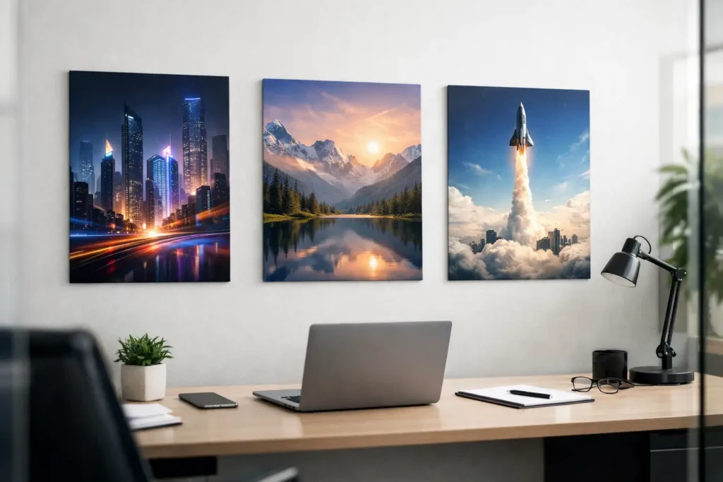 Custom Digital Posters for Office Style