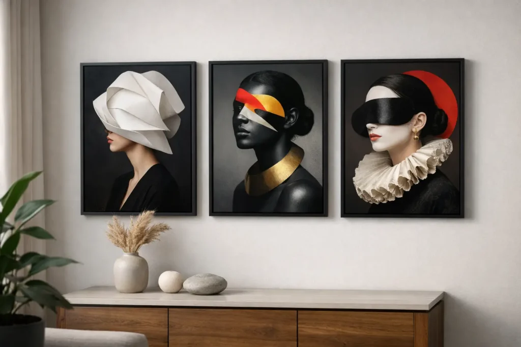 Avant Garde Portrait Prints for Modern Walls