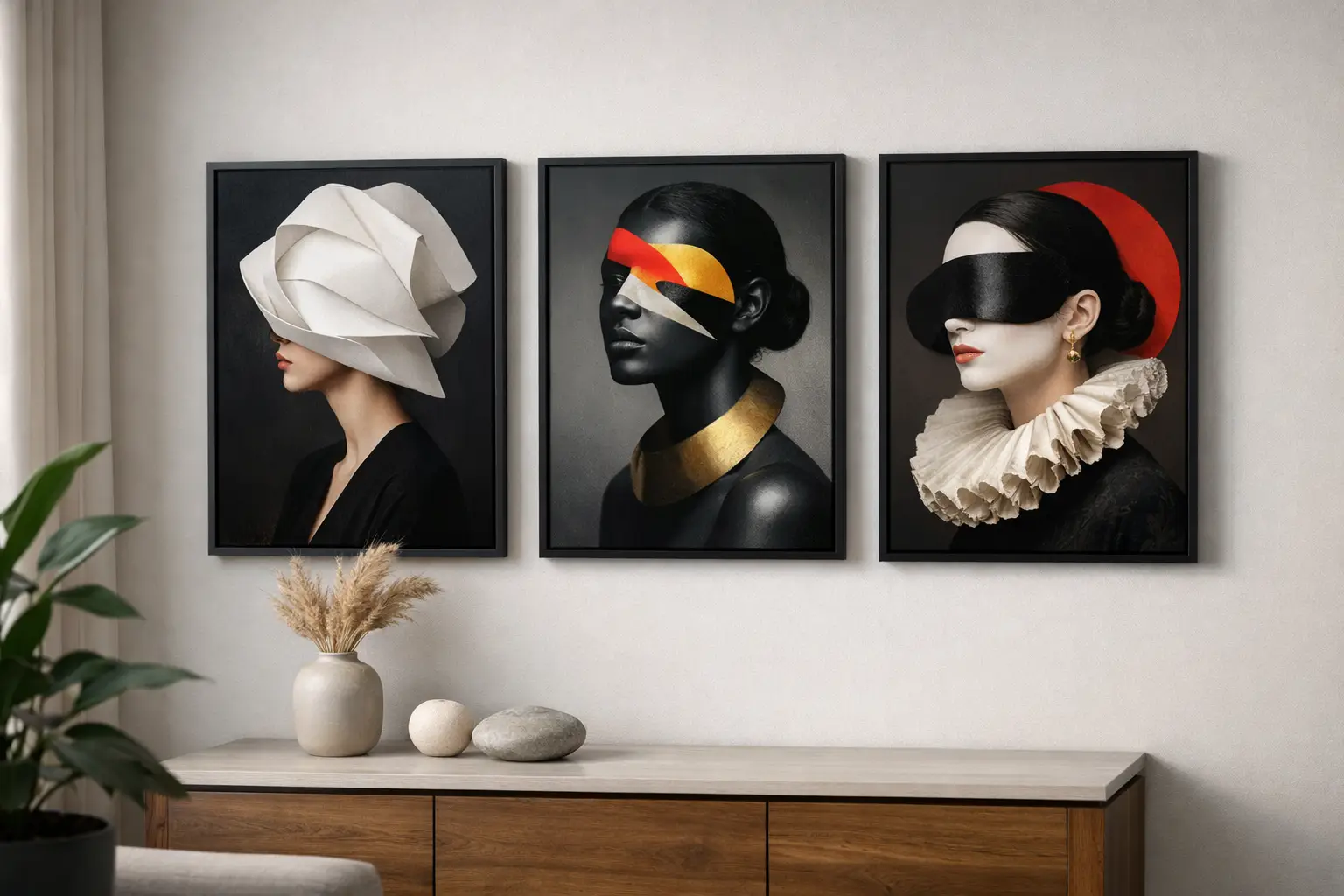 Avant Garde Portrait Prints for Modern Walls