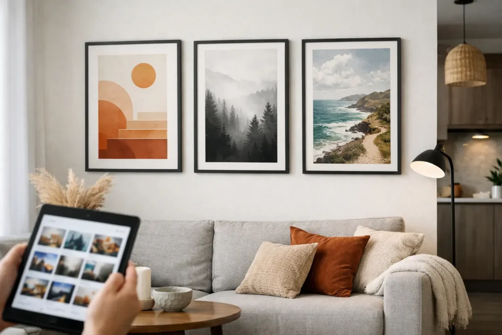 Downloadable Wall Art for Apartments That Hits