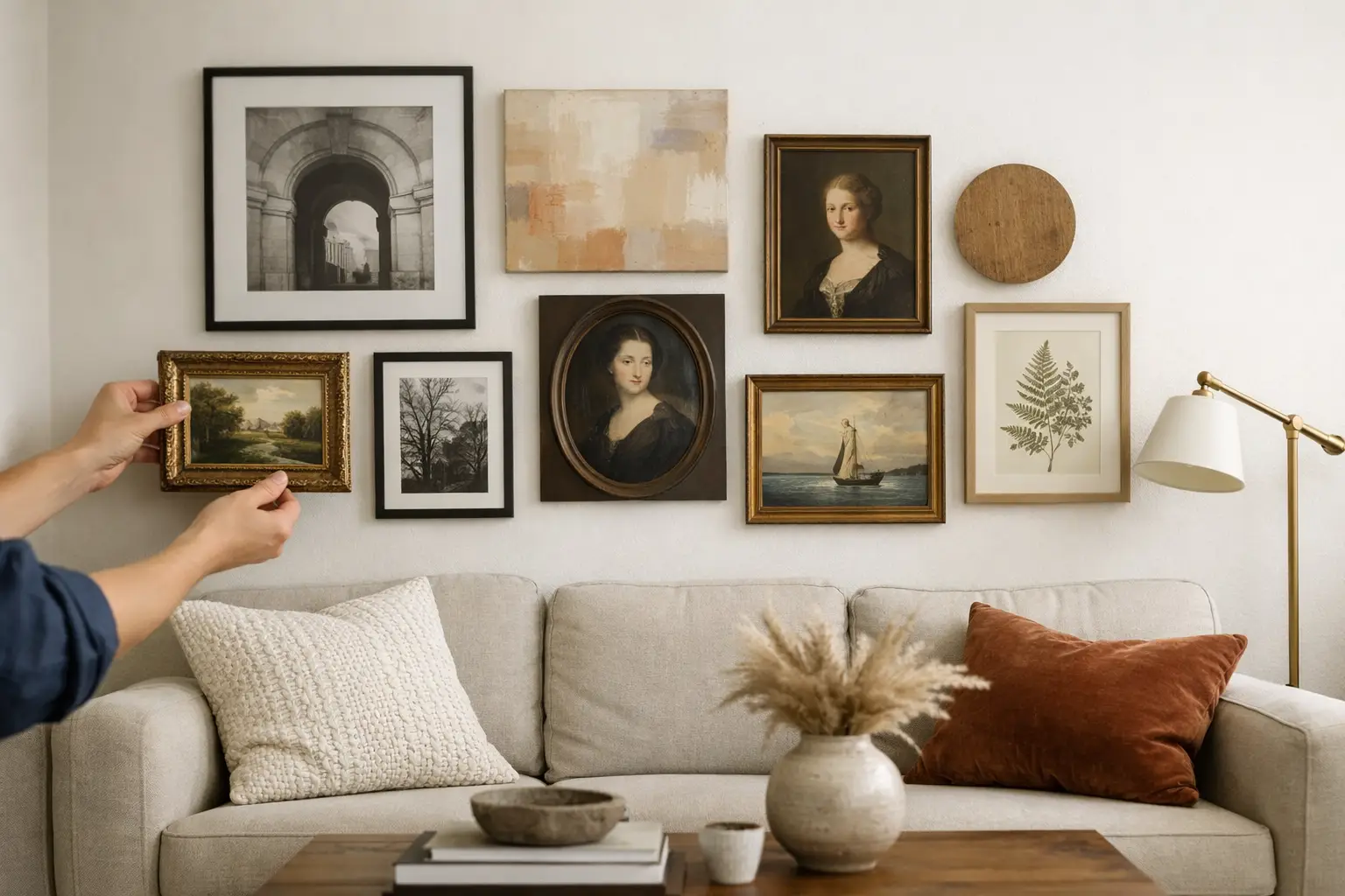 How to Build Gallery Walls That Feel Curated